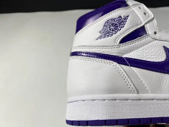Cheap 1 PURPLE JORDAN RETRO HIGH CD0461-151 COURT AIR 0510